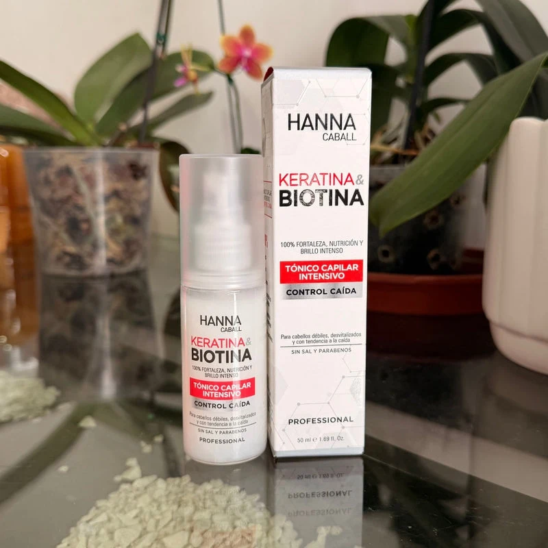 Tonico Keratina Biotina Anticaida 50ml Hanna Caball